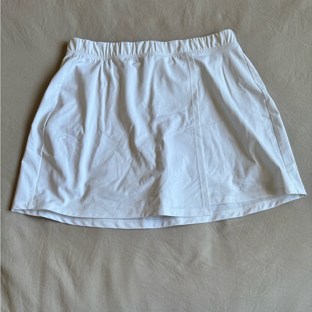 Abercrombie & Fitch White Traveler Skort